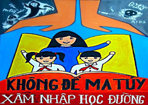 TUYÊN TRUYỀN CÔNG TÁC PHÒNG, CHỐNG MA TÚY TRONG HỌC ĐƯỜNG