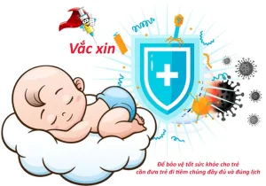 Cần tiêm chủng đầy đủ và đúng hạn cho trẻ