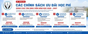 chính sách ưu đãi học phí 2026